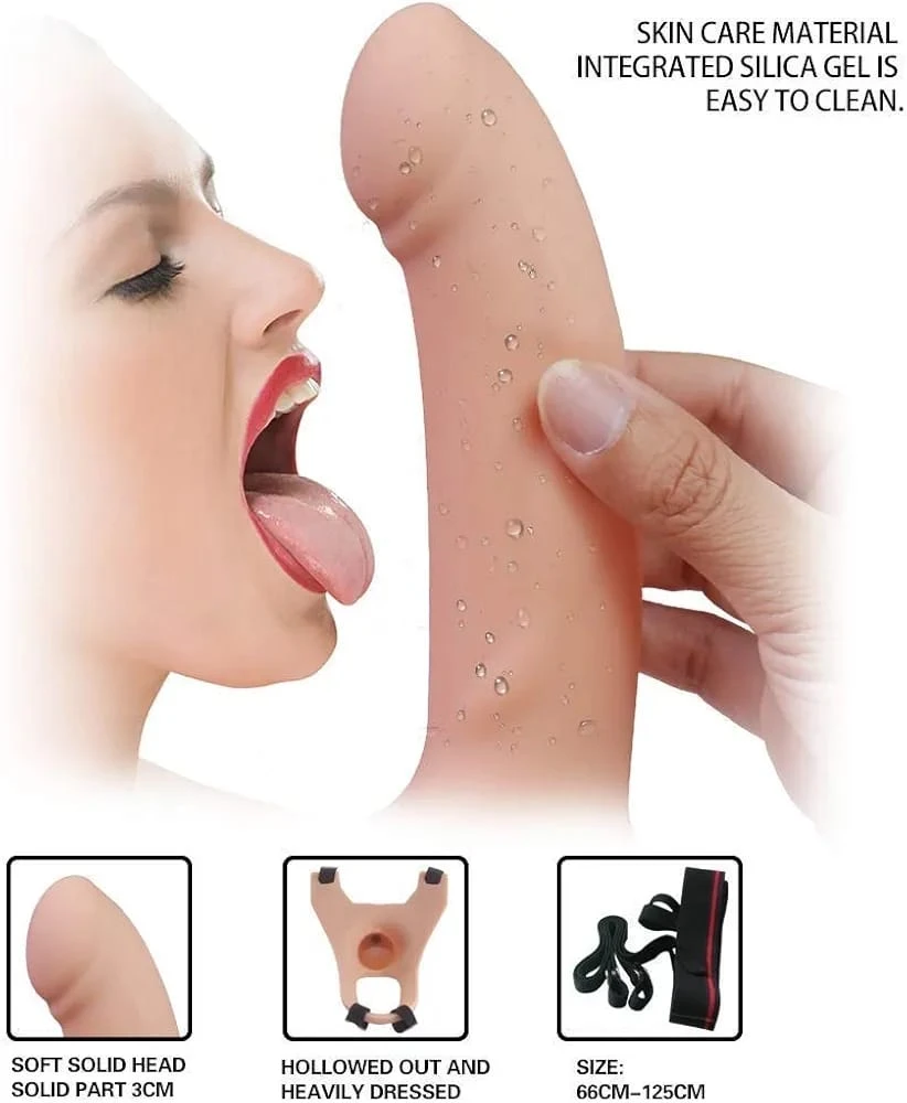Strapon Dildo Penis Extender sex toy men - image 6