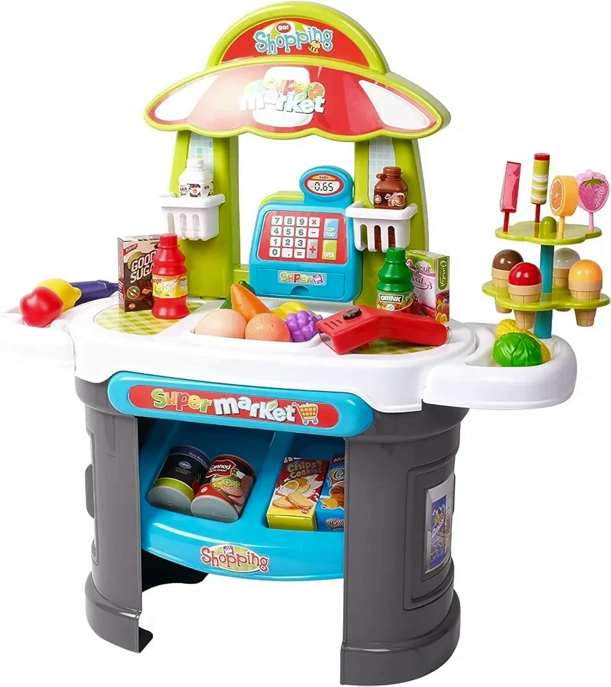 Generic Supermarket Playset Toys for Kids - image 5