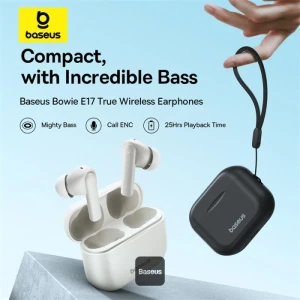 Baseus Bowie E17 TWS Bluetooth Earphones 25H Mighty Bass