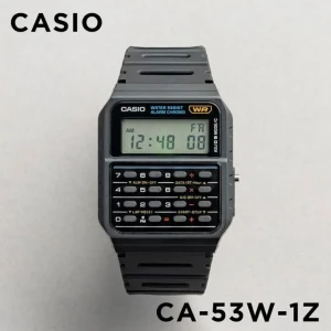 Casio Ca-53w-1z Black Digital Watch Long Battery Life
