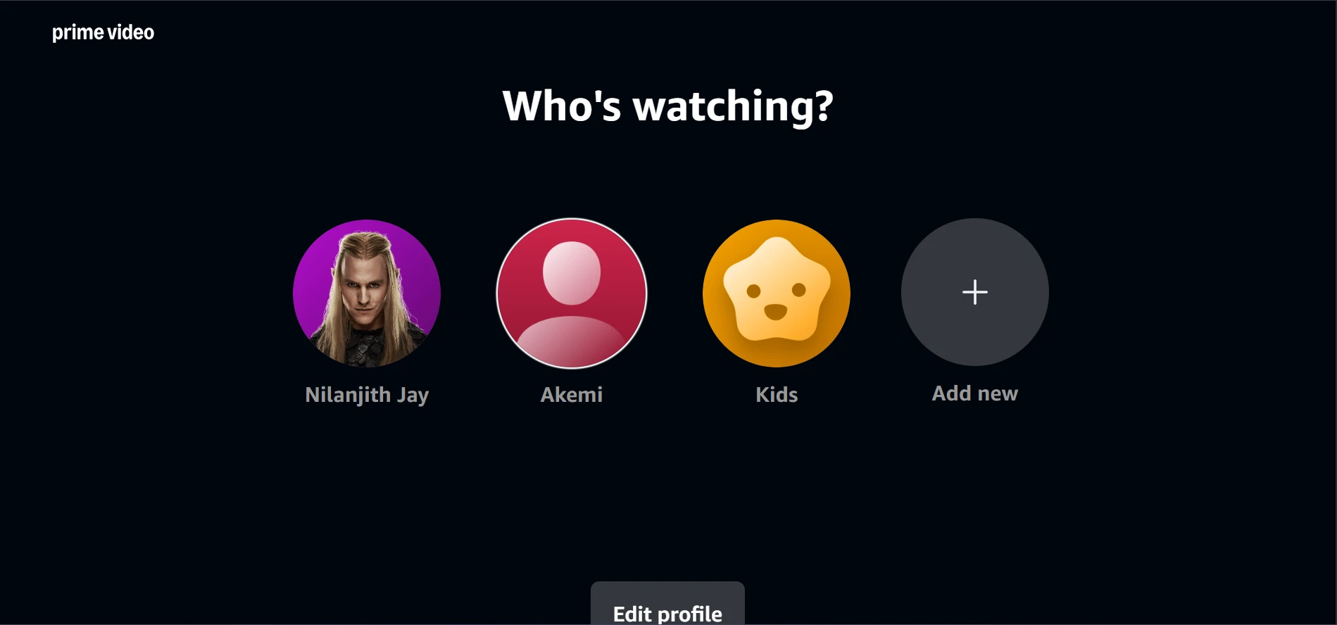 Amazon Prime UHD Profile 6 Month - image 2