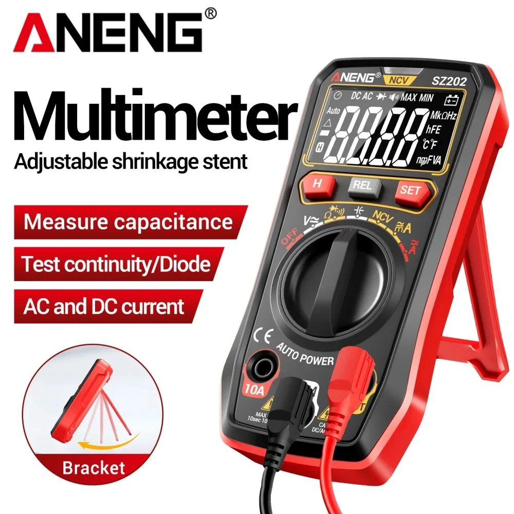 ANENG SZ202 Digital Multimeter AC/DC/NCV Voltage Tester - image 6