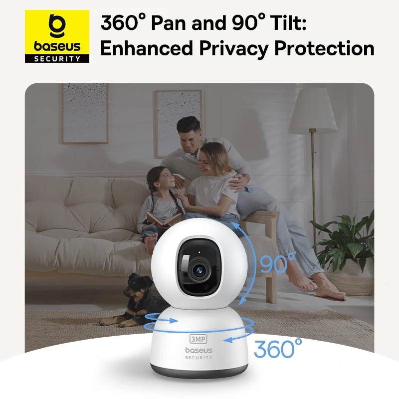 Baseus P1 Lite Indoor Camera 2K Security CCTV - image 6