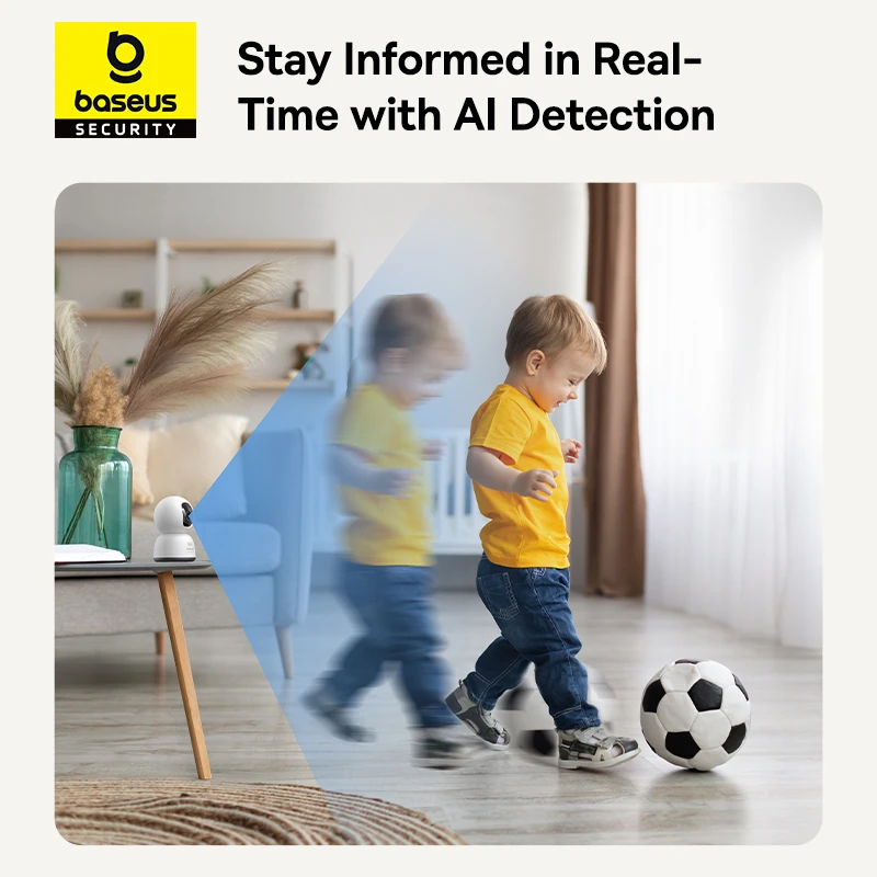 Baseus P1 Lite Indoor Camera 2K Security CCTV - image 7