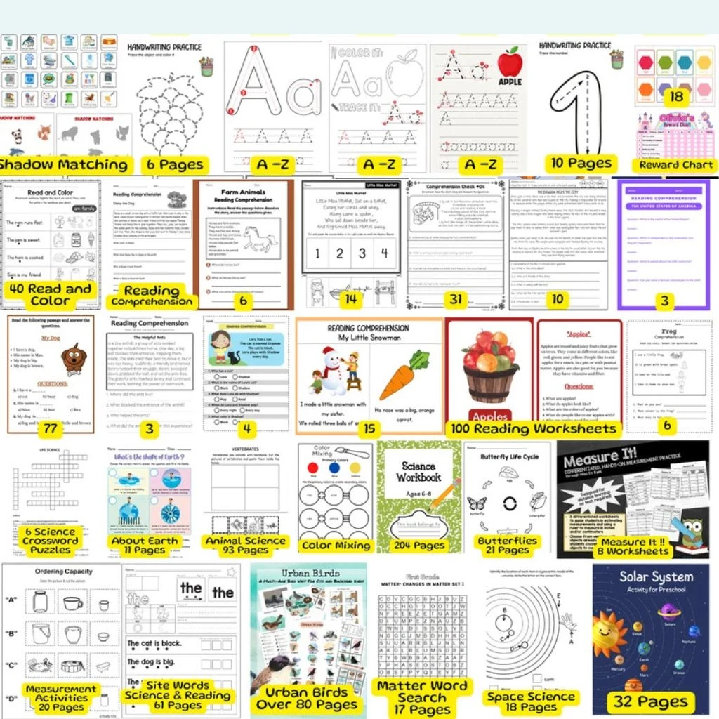 Generic Printable Activity Mega Bundle 15000+ Activities - image 4