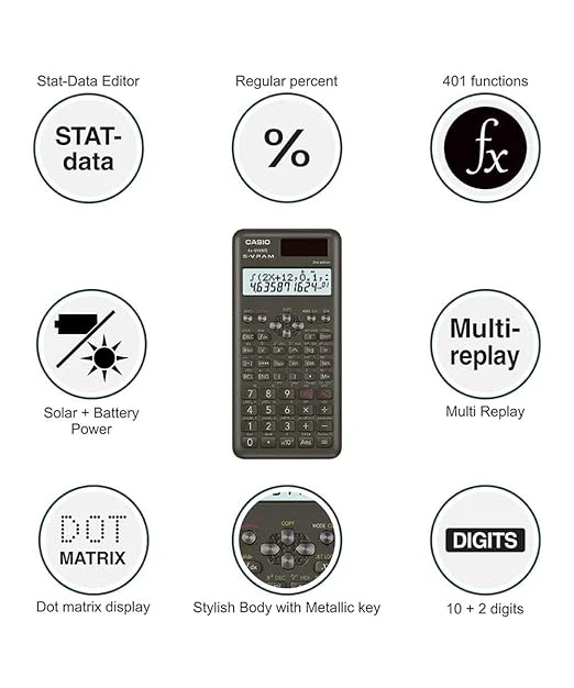 Casio FX-991MS Scientific Calculator 2nd Edition - image 2