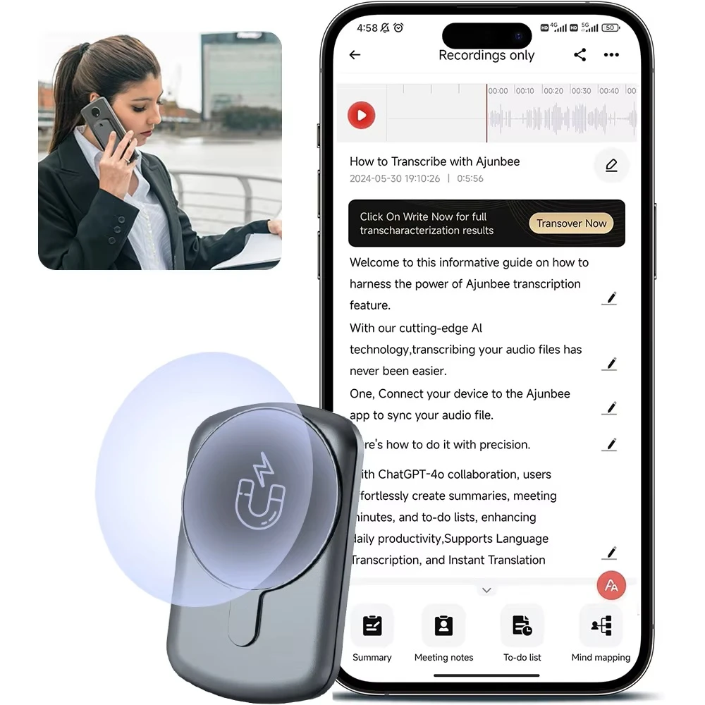ChatGPT AI Powered Translator APP Voice Recorder 32GB - image 12