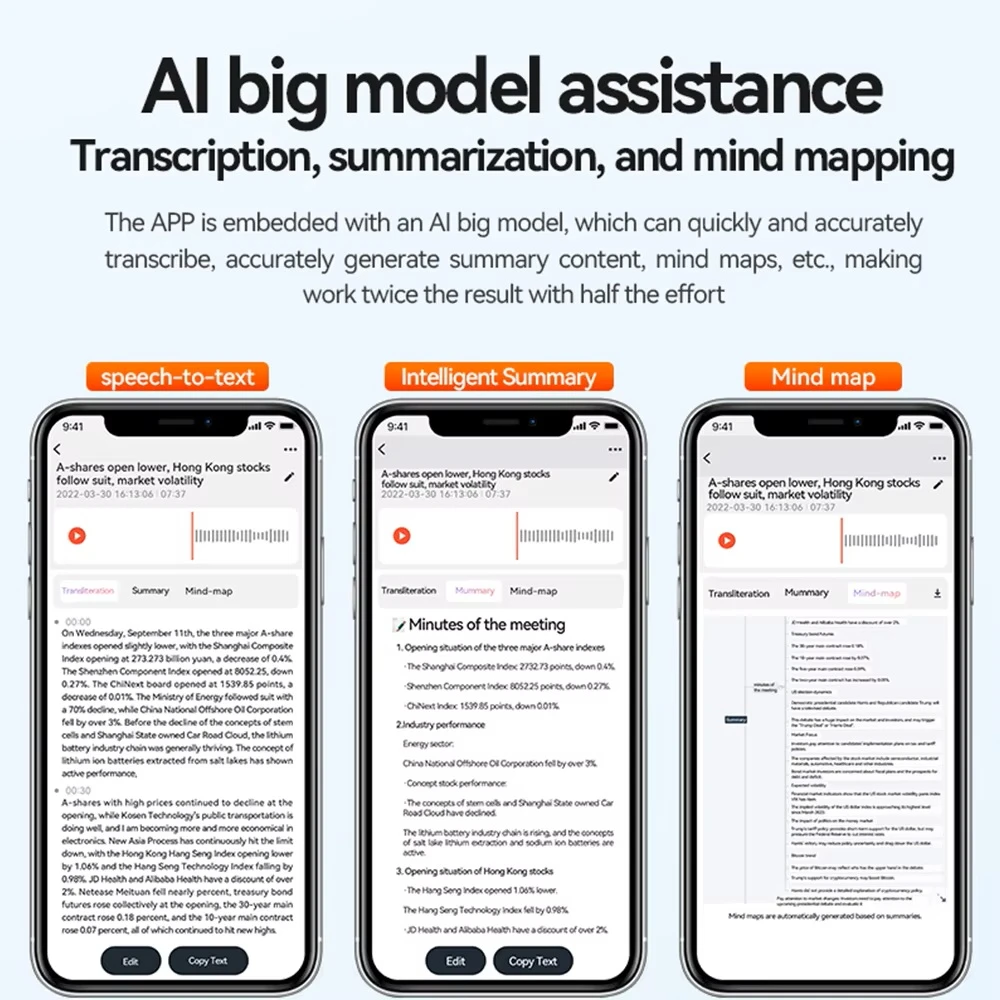 ChatGPT AI Powered Translator APP Voice Recorder 32GB - image 13