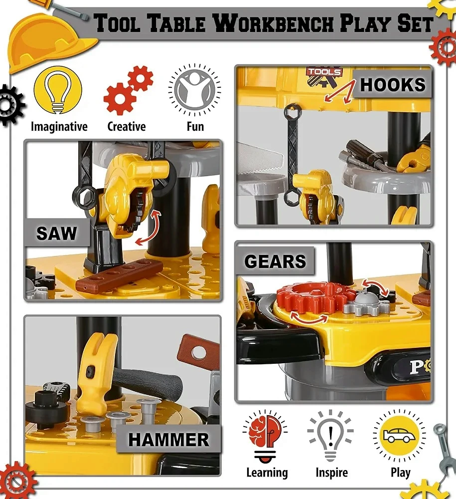 Kids Workbench Power Tools Set - image 3