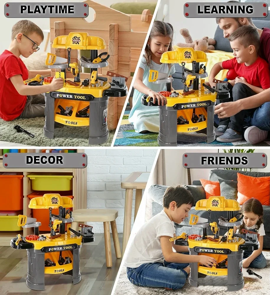 Kids Workbench Power Tools Set - image 4
