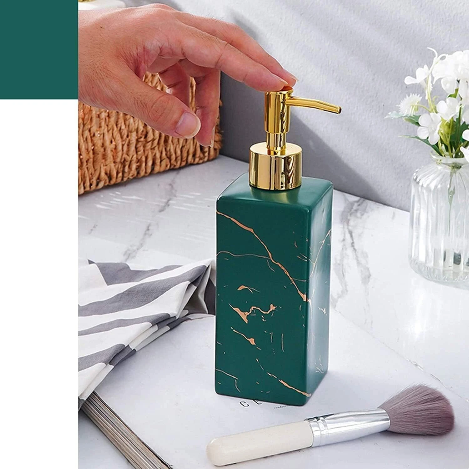 Generic Liquid Soap Dispenser Electroplating Golden Pump