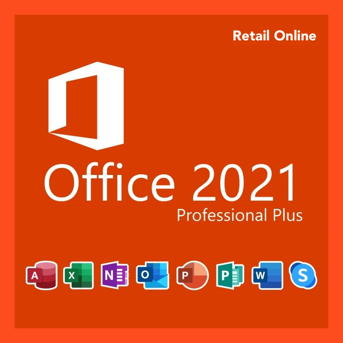Microsoft Office 2021 Pro Plus 1PC Retail Online