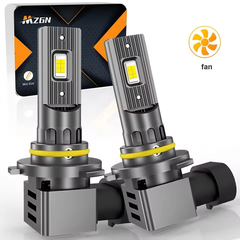 MZGN 2Pcs 20000M 100W LED Headlight Bulbs Canbus