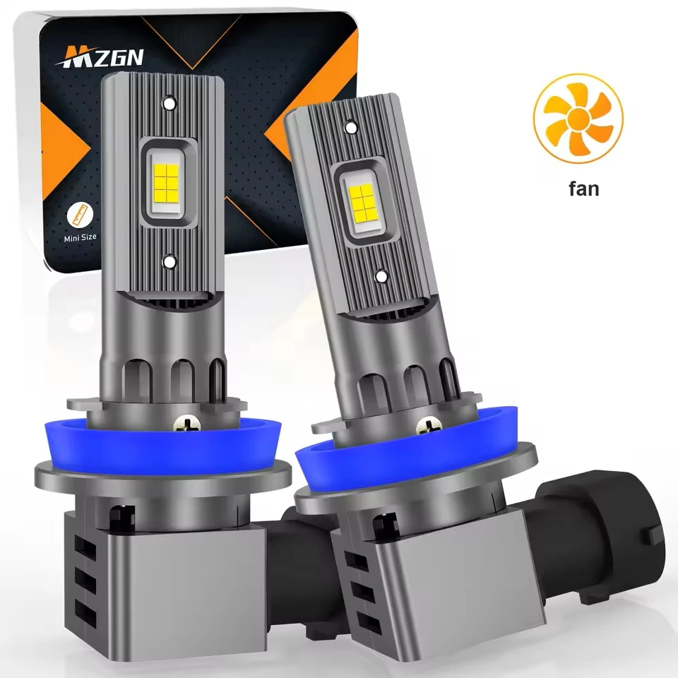 MZGN 2Pcs 20000M 100W LED Headlight Bulbs Canbus - image 2