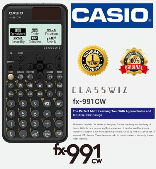 Casio FX-991CW Classwiz Scientific Calculator