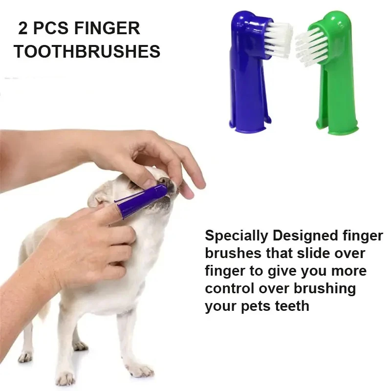 Generic Pet Dental Care Kit Toothpaste Dog Toothbrush - image 3