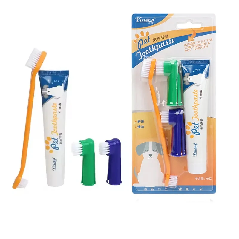 Generic Pet Dental Care Kit Toothpaste Dog Toothbrush - image 7