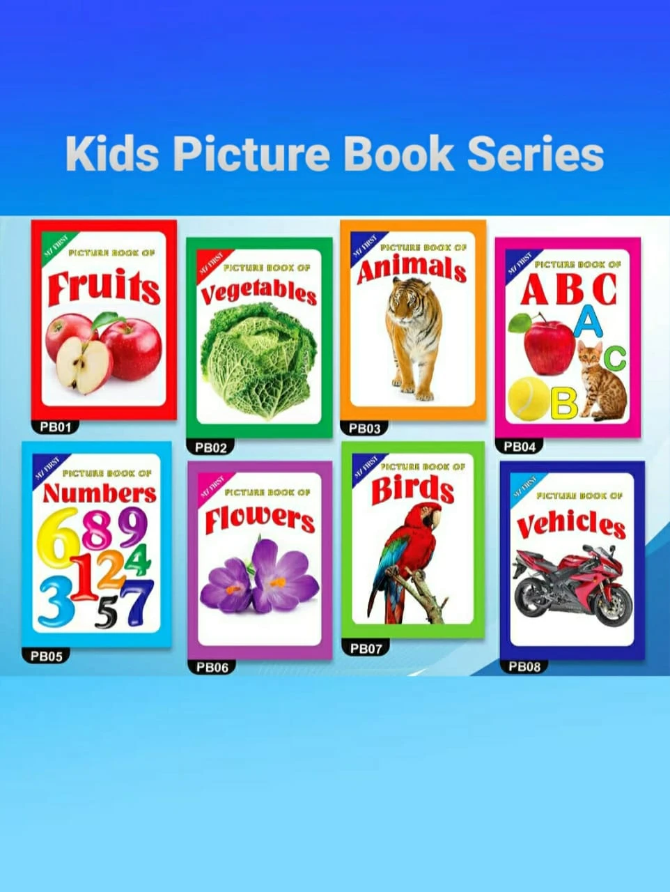 Generic Picture Books Series 8 Books Set