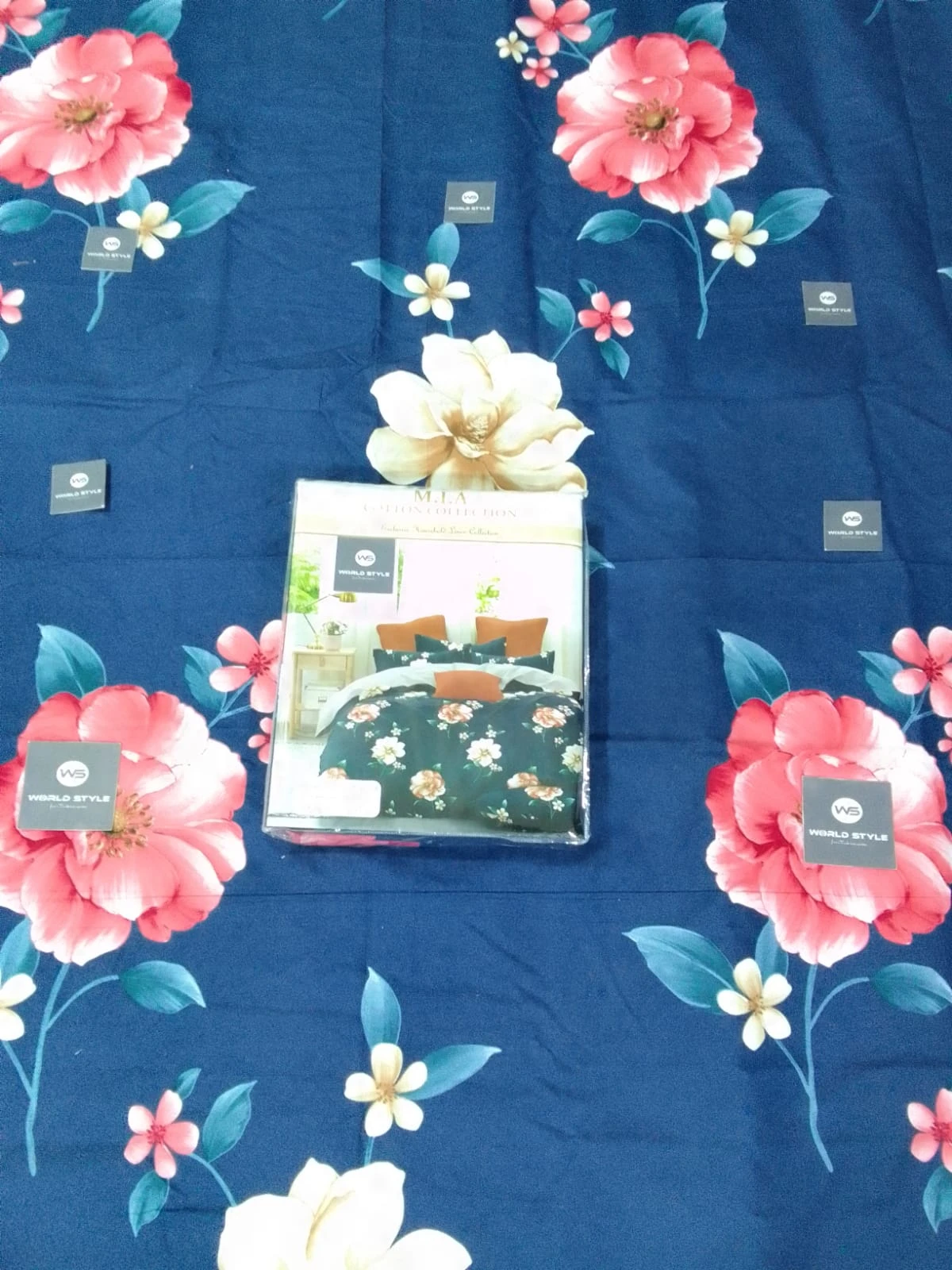 Mia Bedsheet With 2 Pillow Covers (90 x 100) - image 4