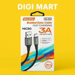 REORSI DA-022 3A Fast Charging Micro USB Cable