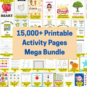 Generic Printable Activity Mega Bundle 15000+ Activities