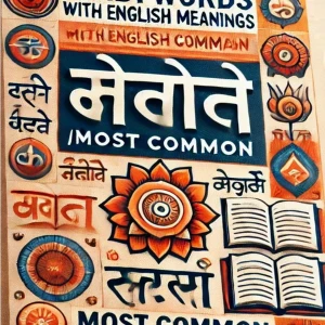 Generic Hindi Words English Meanings PDF