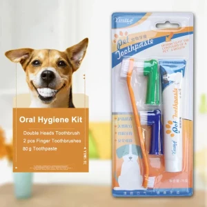 Generic Pet Dental Care Kit Toothpaste Dog Toothbrush