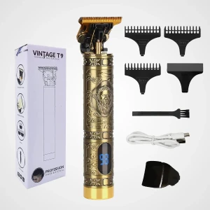 Vintage T9 Men's Hair Rechargeable Trimmer