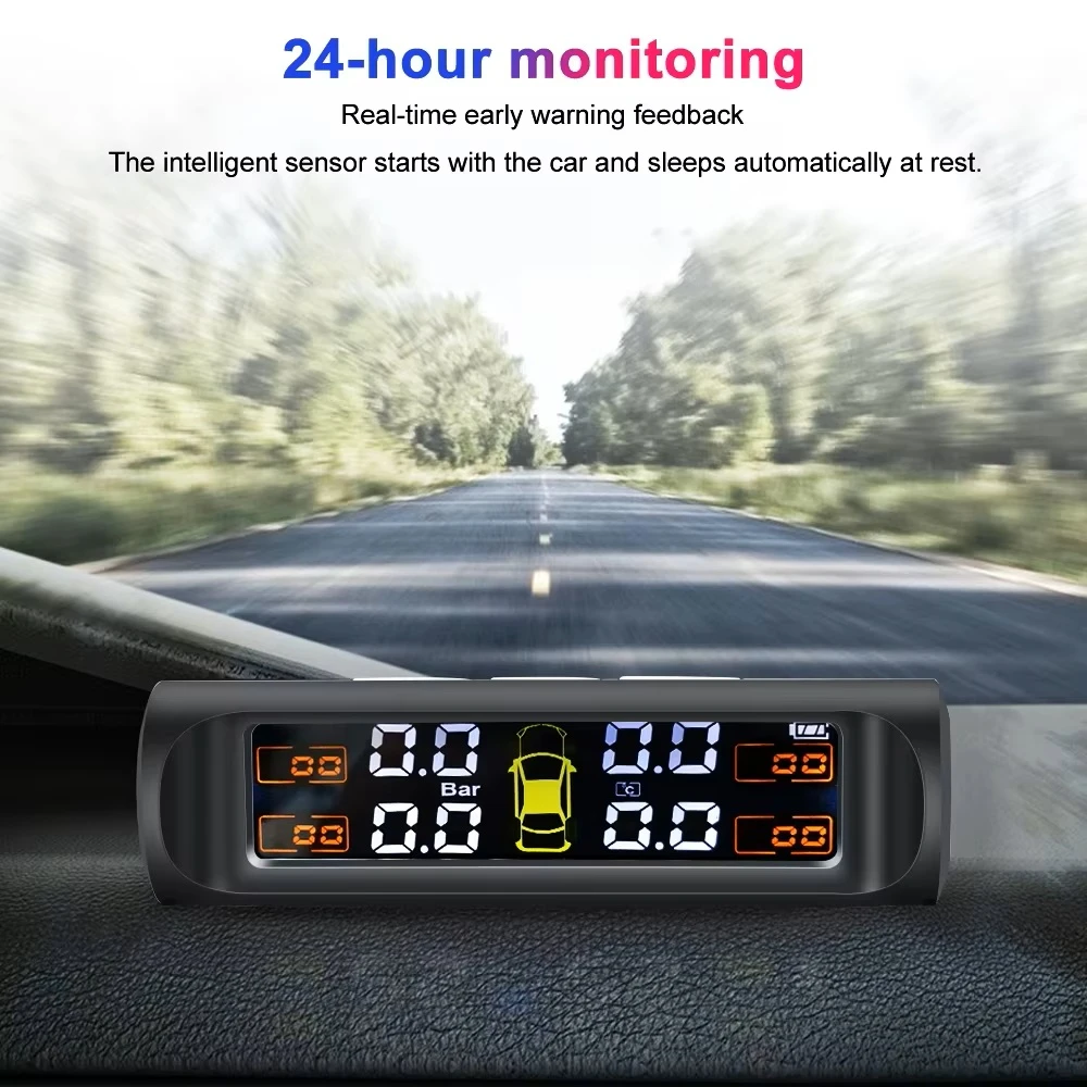 Generic Solar Tire Pressure Monitoring System Alarm - image 4
