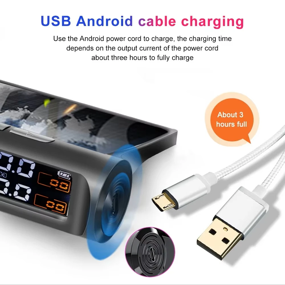 Generic Solar Tire Pressure Monitoring System Alarm - image 6