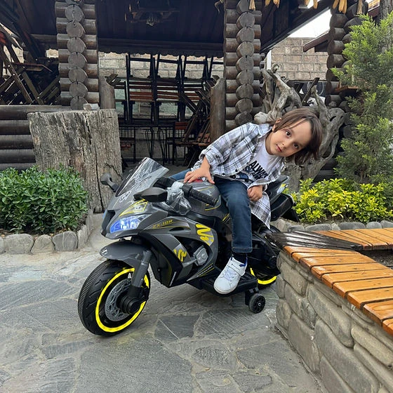 Generic Kids Electric Motorcycle 3 Wheels - image 6