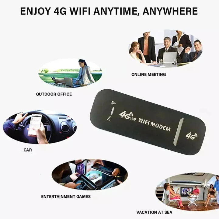 4G LTE WiFi USB Modem Router All SIM Support 150mpbs - image 4