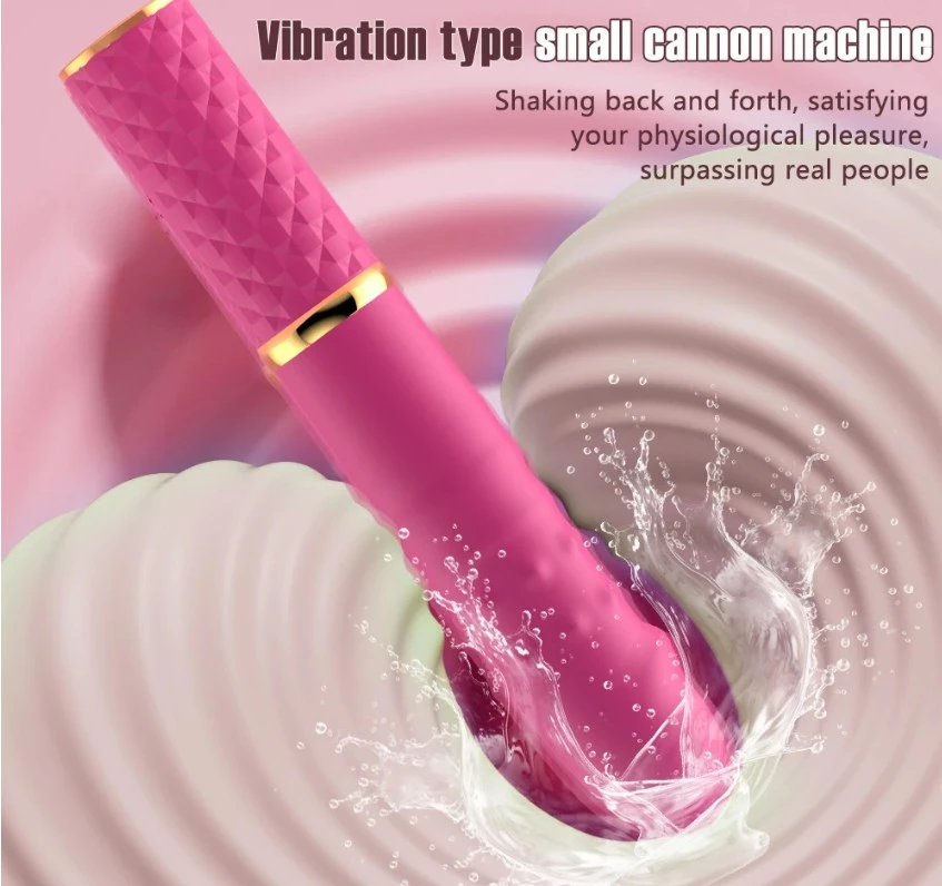 Generic Sex Machine Telescopic Dildo Vibrator