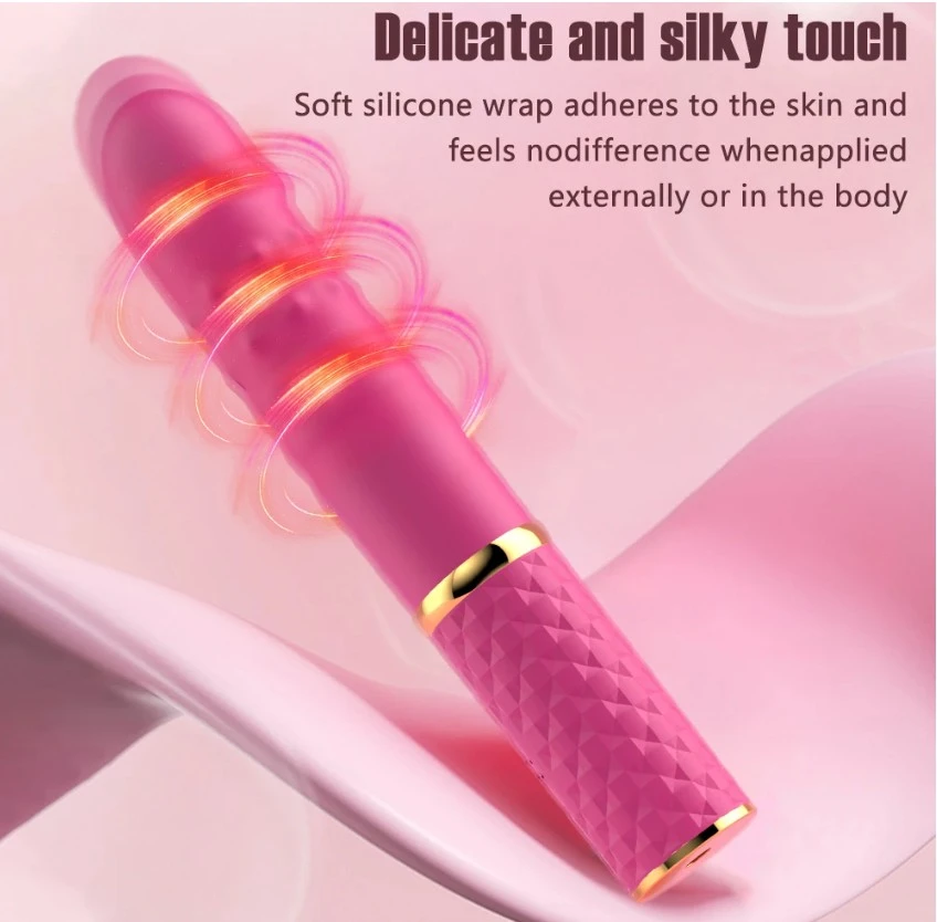 Generic Sex Machine Telescopic Dildo Vibrator - image 4