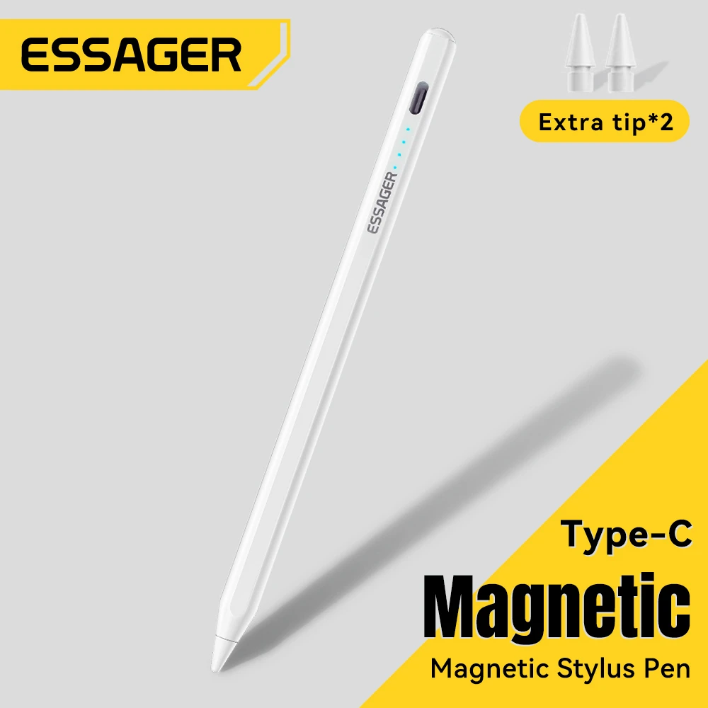 Essager Magnetic Stylus Pen Palm Rejection Tilt Sensitivity
