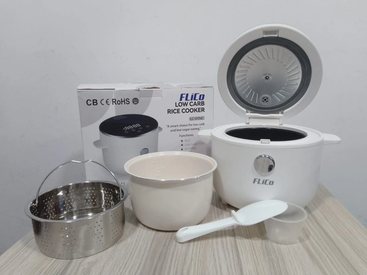 Flico LC-01NC Low Carb Rice Cooker