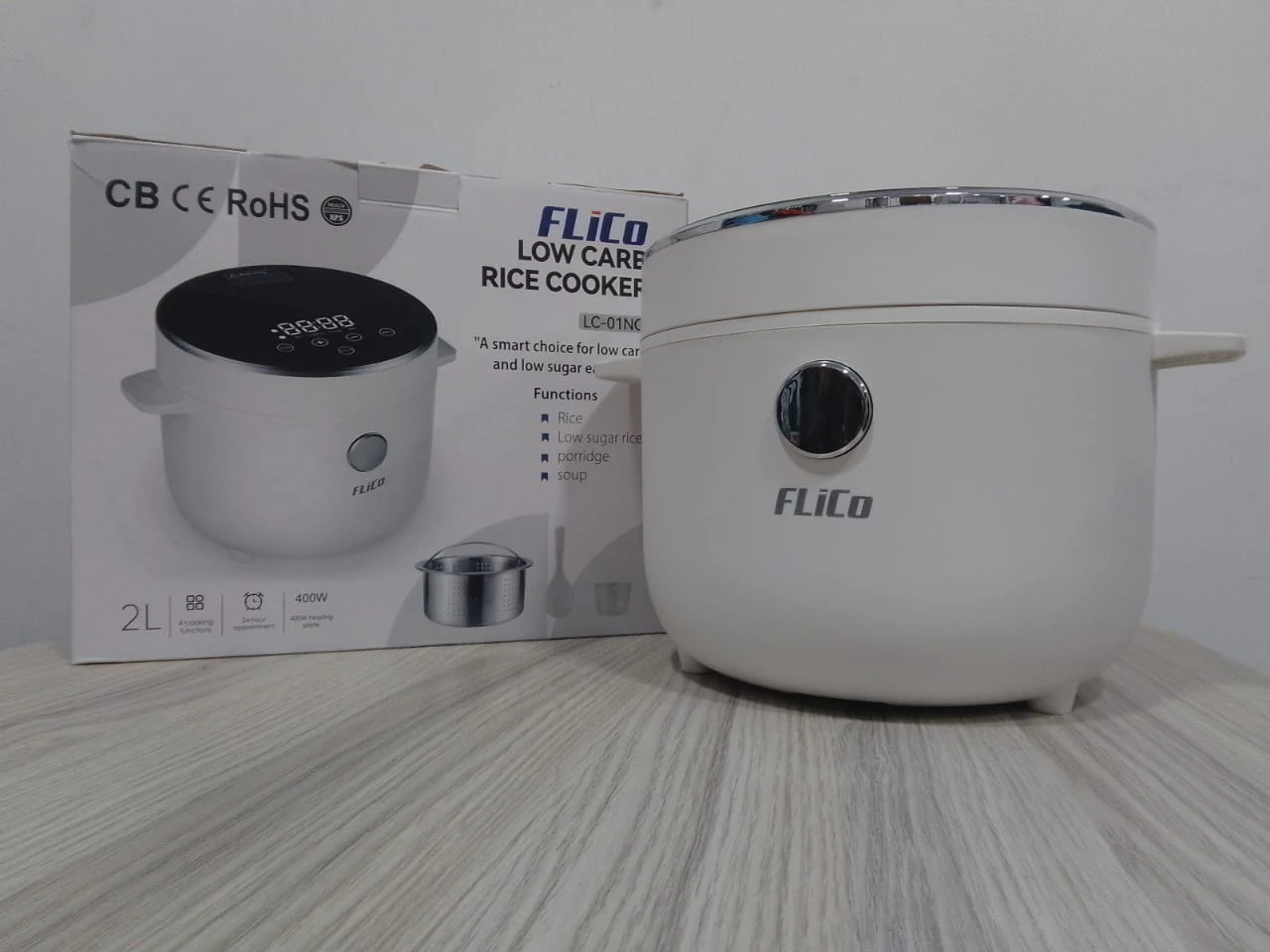 Flico LC-01NC Low Carb Rice Cooker - image 2