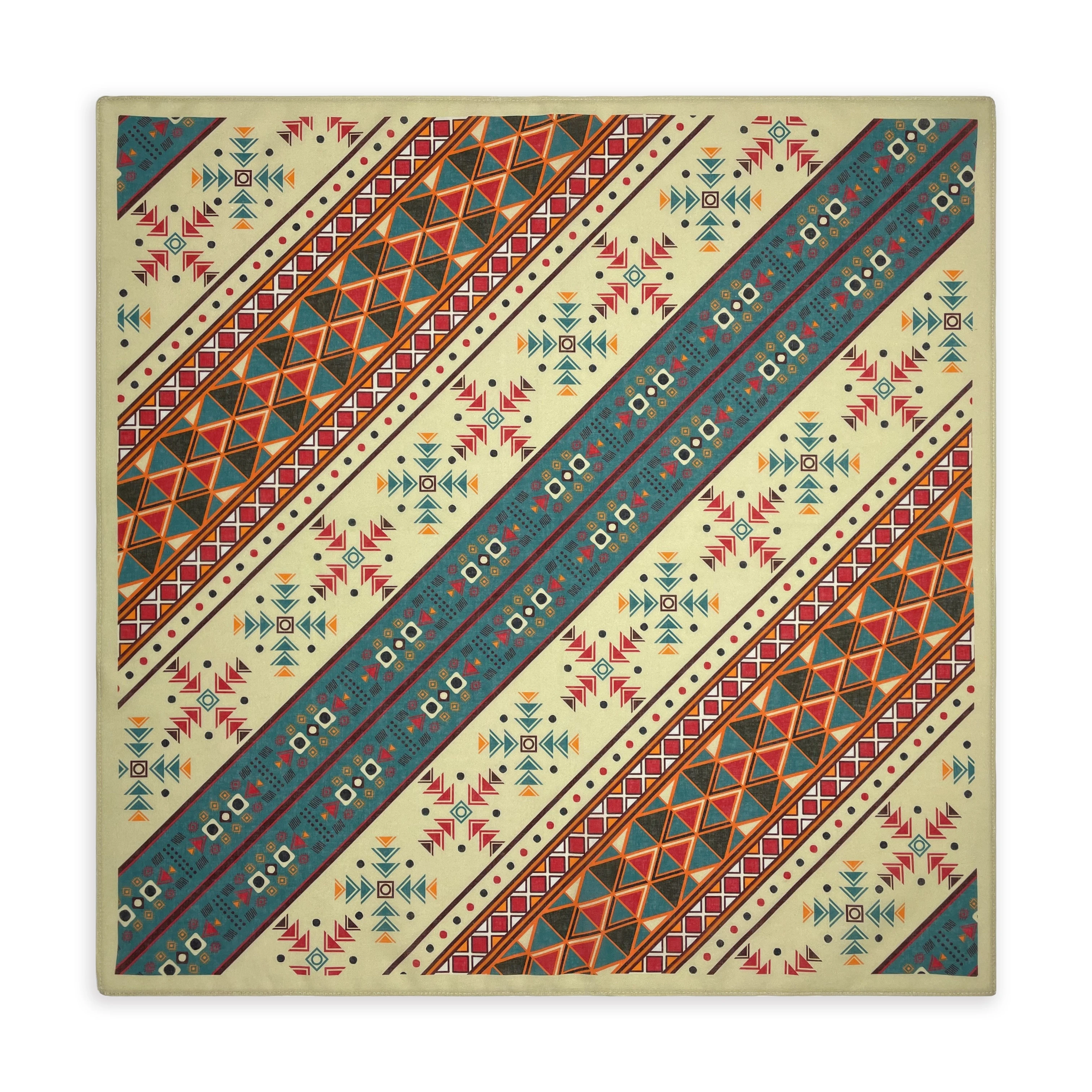 XIOLINE Geometric Elegance Bridge Check Bandana - image 1