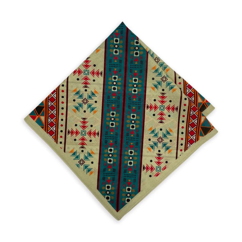 XIOLINE Geometric Elegance Bridge Check Bandana - image 5