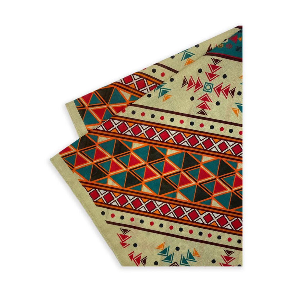 XIOLINE Geometric Elegance Bridge Check Bandana - image 3