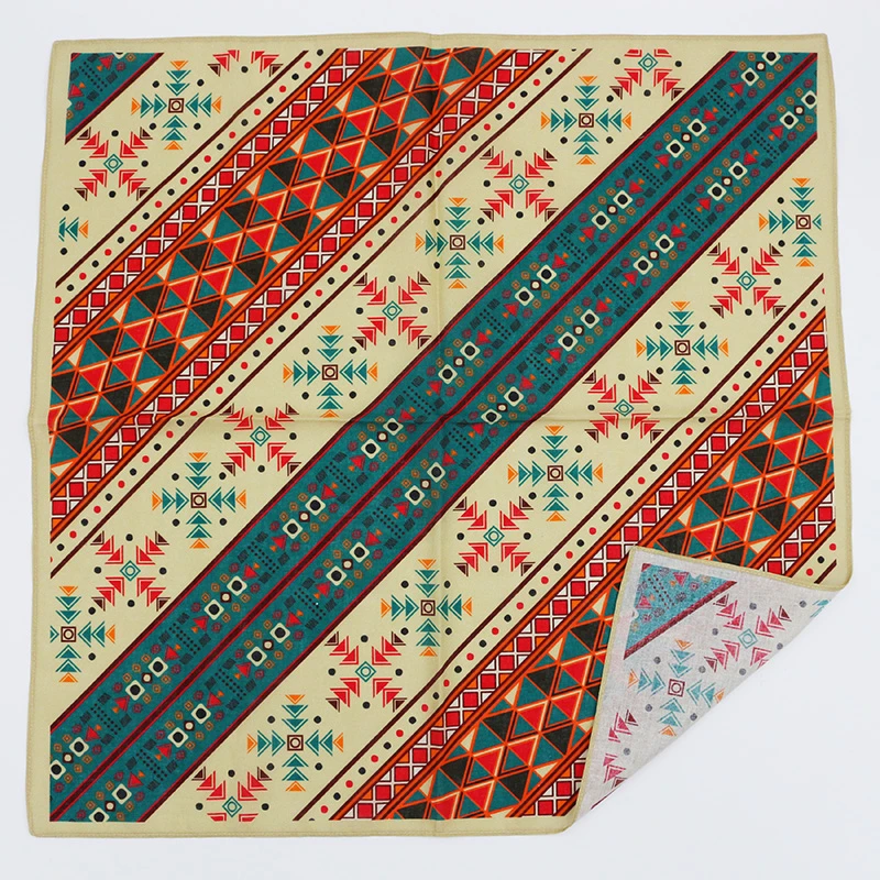 XIOLINE Geometric Elegance Bridge Check Bandana - image 2