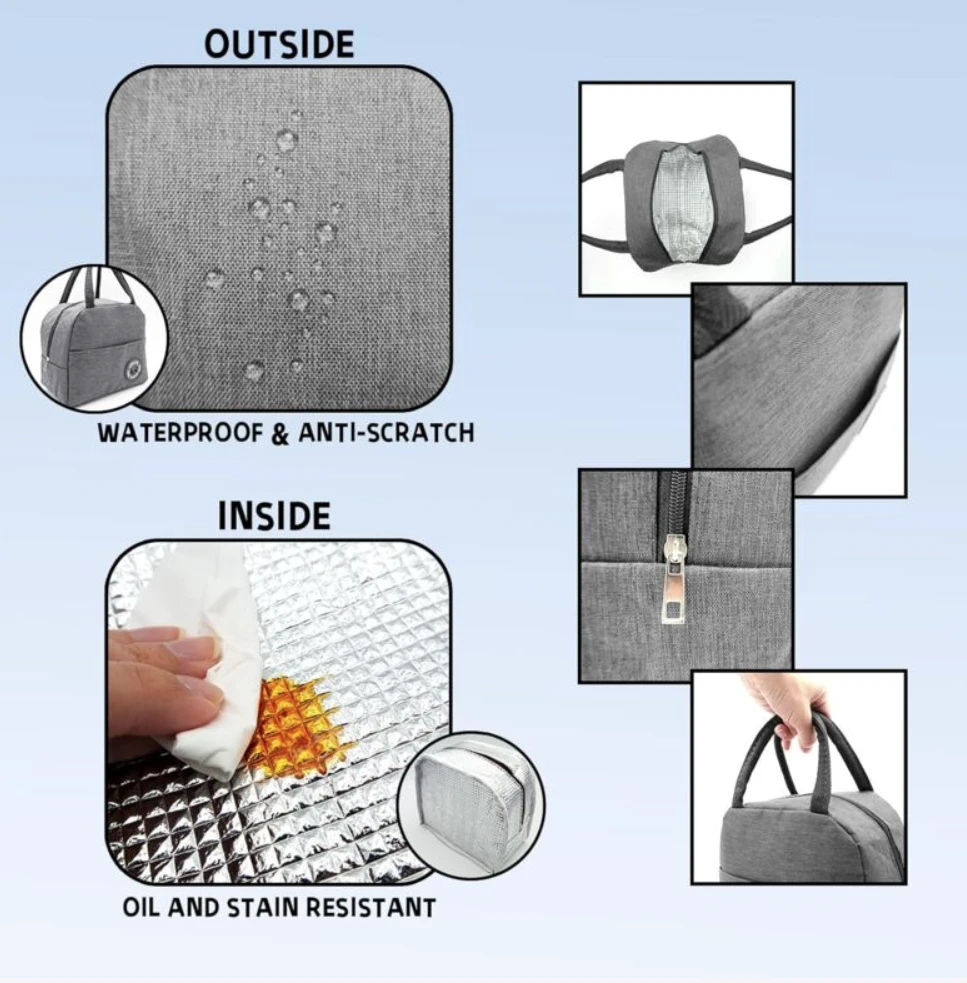 Generic Portable Lunch Bag Hot And Cold - image 4