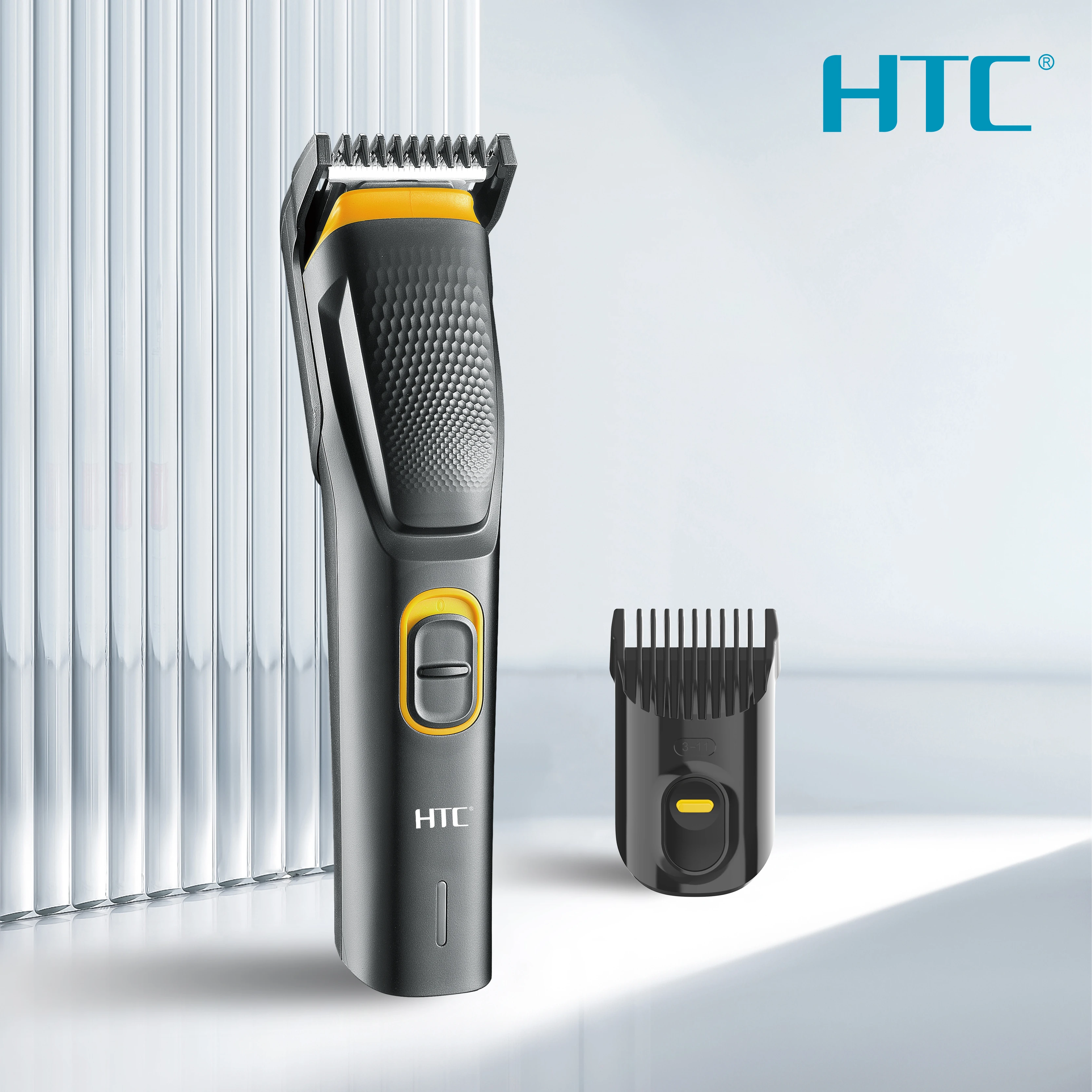 HTC AT-509 Rechargeable Cordless Men Beard Hair Trimmer - image 5