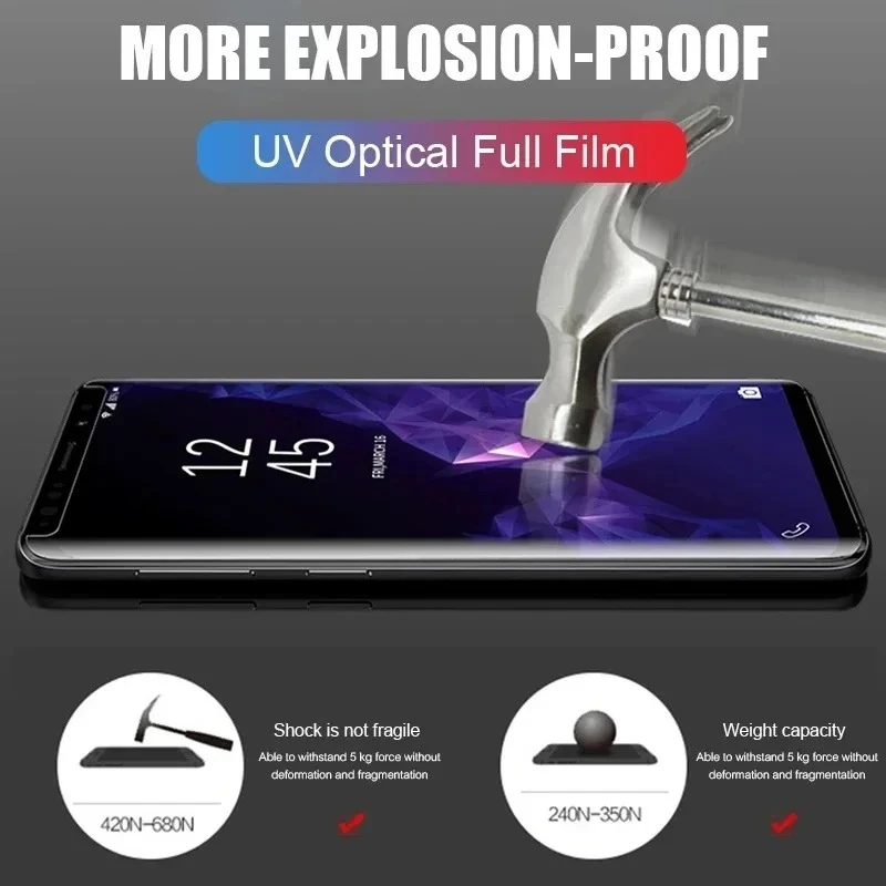 Infinix Hot 50 Pro Plus UV Temperd Glass - image 5