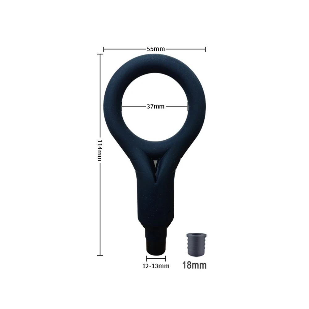 Generic Masturbation Ring Vibration Massage Gun Head - image 5