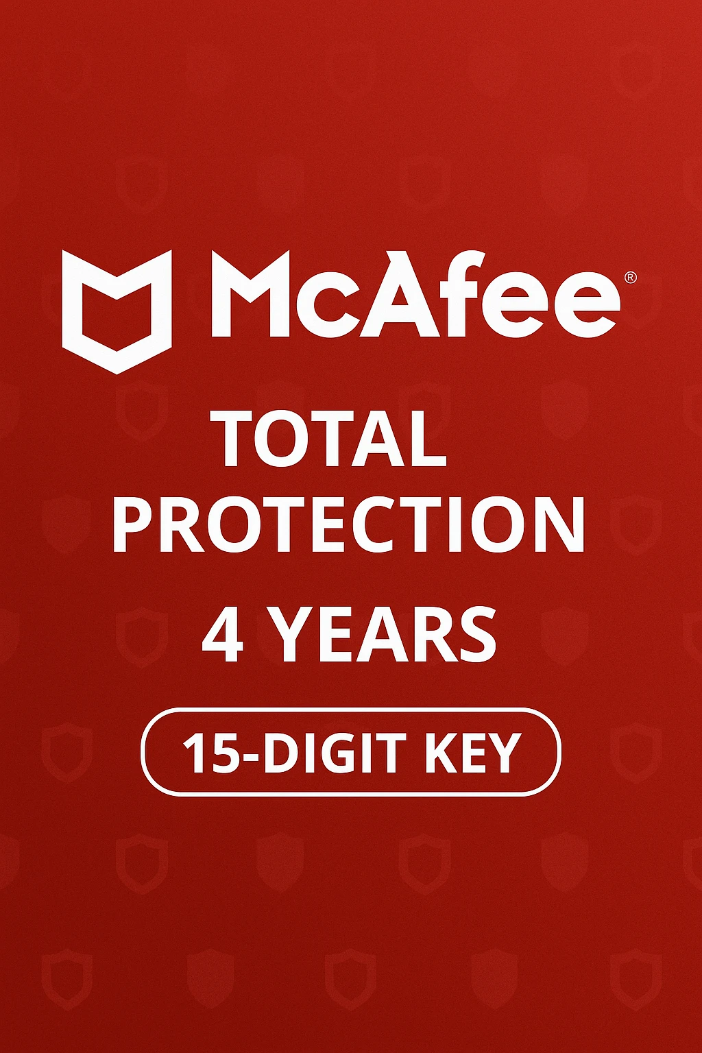 McAfee Total Protection 4 Years (15 Digit Key) - image 2