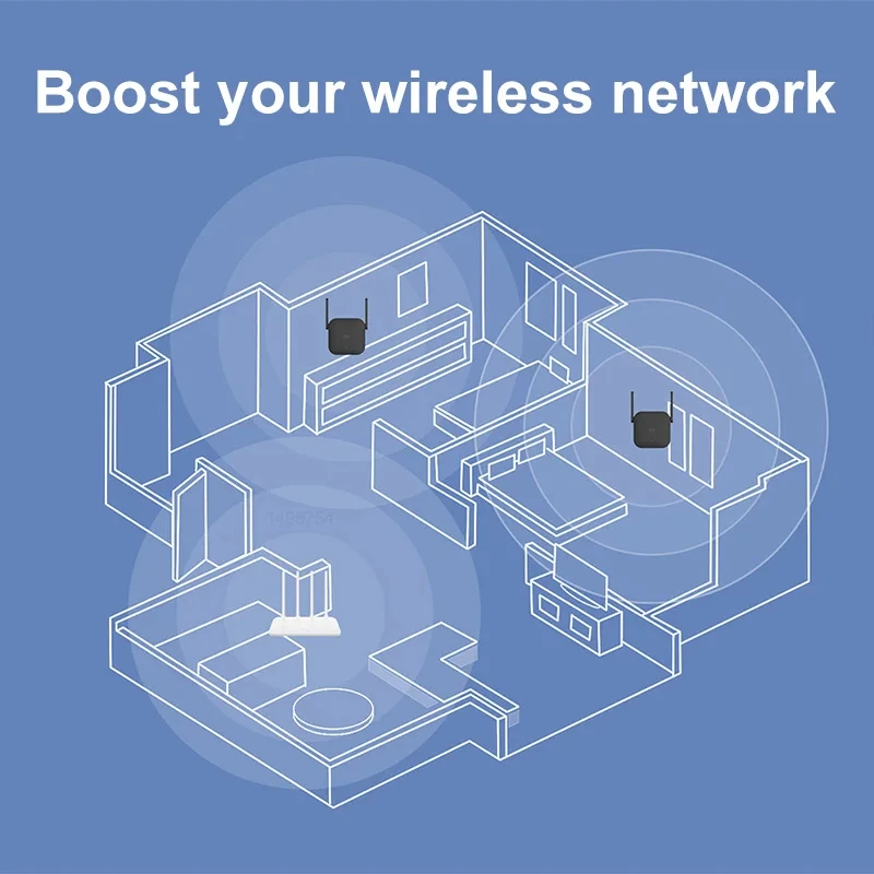 Mi WiFi Extender Pro 300Mbps Dual Antenna Repeater - image 5