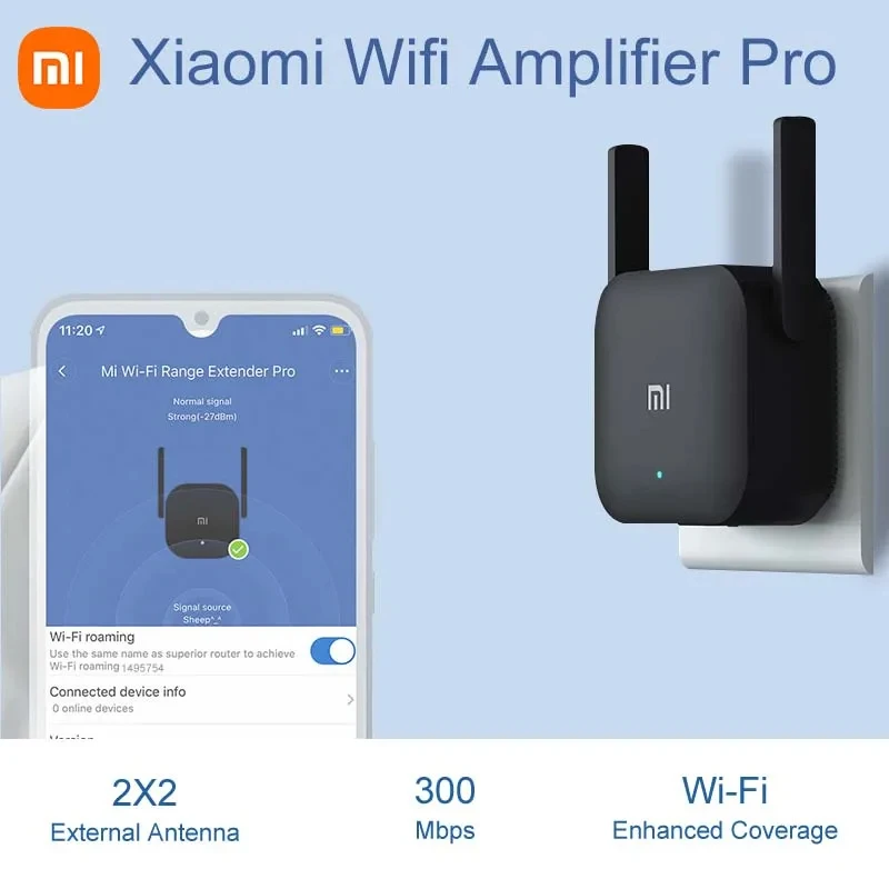 Mi WiFi Extender Pro 300Mbps Dual Antenna Repeater - image 7