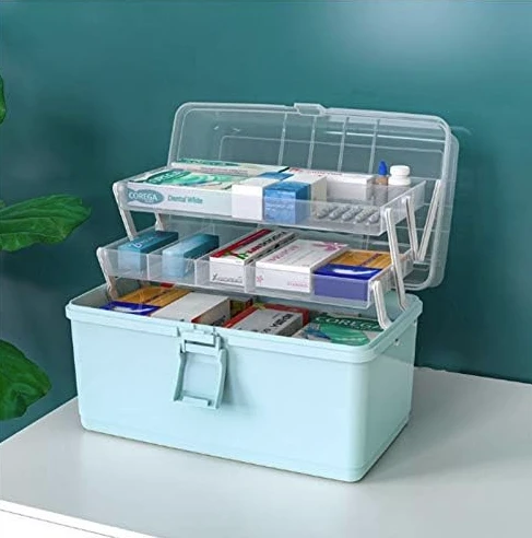 Generic Multi Purpose Storage Box 3-Tier with Handle - image 1