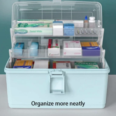 Generic Multi Purpose Storage Box 3-Tier with Handle - image 4
